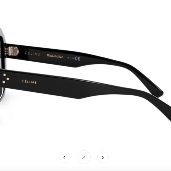 CELINE CL40045F 01A SUNGLASSES Black Frame - Picture 9 of 11